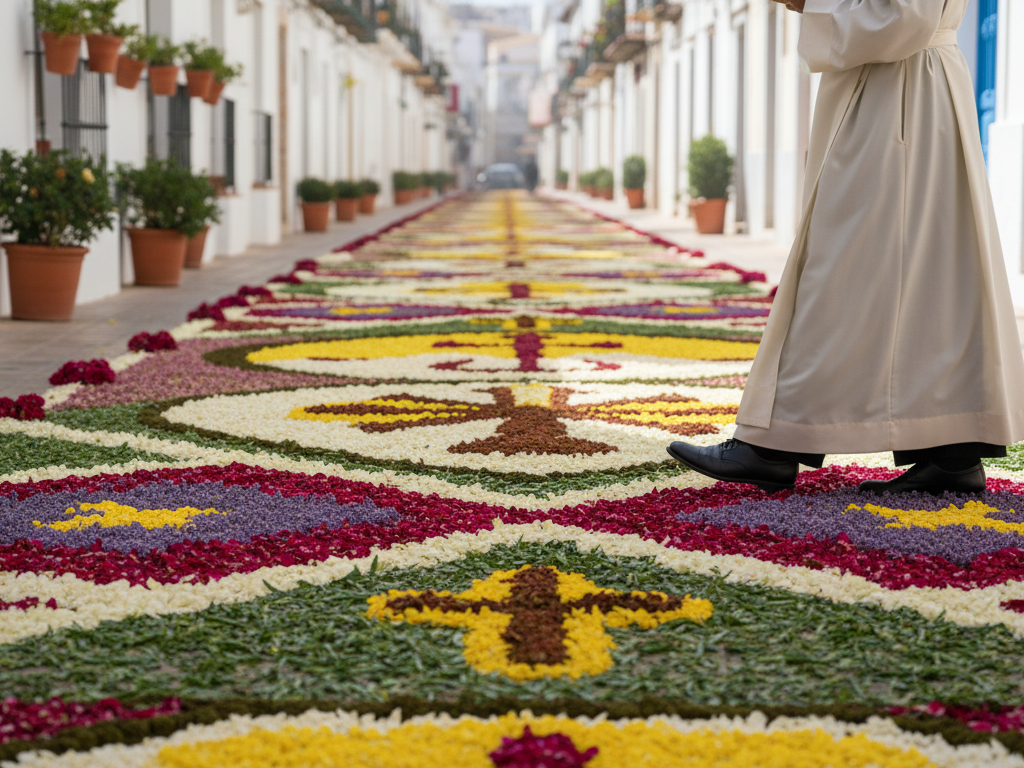 Illustration : Corpus Christi 2026 en Espagne : Grenade et Sitges, entre ferveur et tapis ...