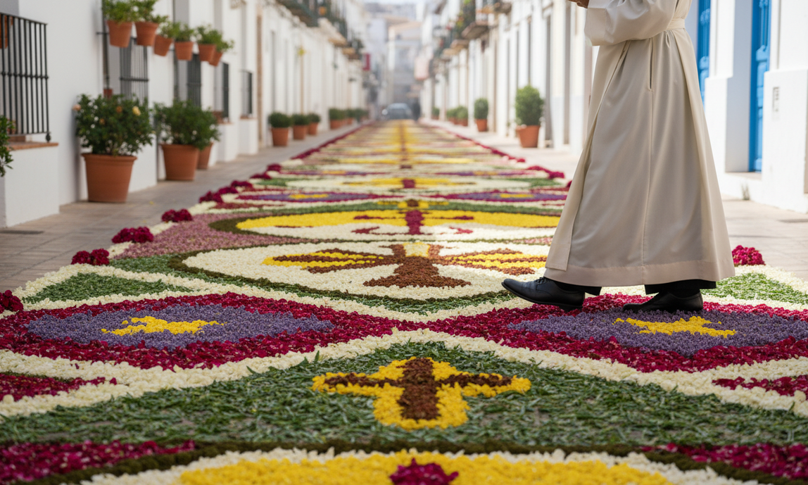 Illustration : Corpus Christi 2026 en Espagne : Grenade et Sitges, entre ferveur et tapis ...