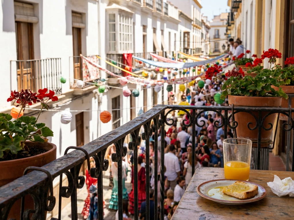 Illustration: Feria de Málaga 2026: The alternative for finding accommodation without breaking your budget...