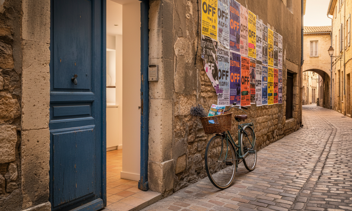 Illustration : Festival d'Avignon 2026 : Pourquoi la location chez l'habitant sauve le bud...