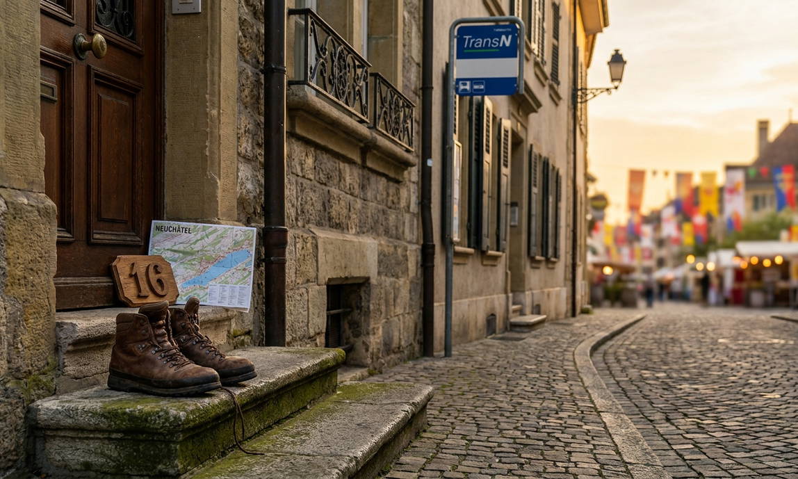 Illustration: Skördefest i Neuchâtel 2026: Prisvärt boende som homestay...