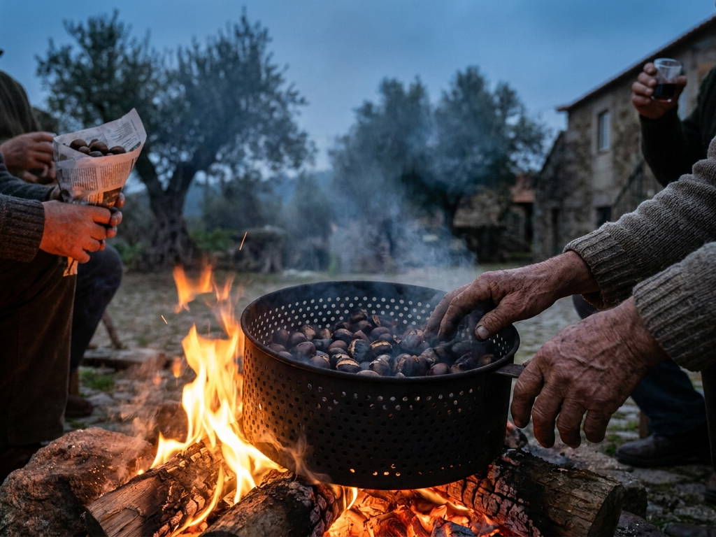 Illustrazione: Festa di San Martino 2026: Vivere l'autentico Magusto in Portogallo a...