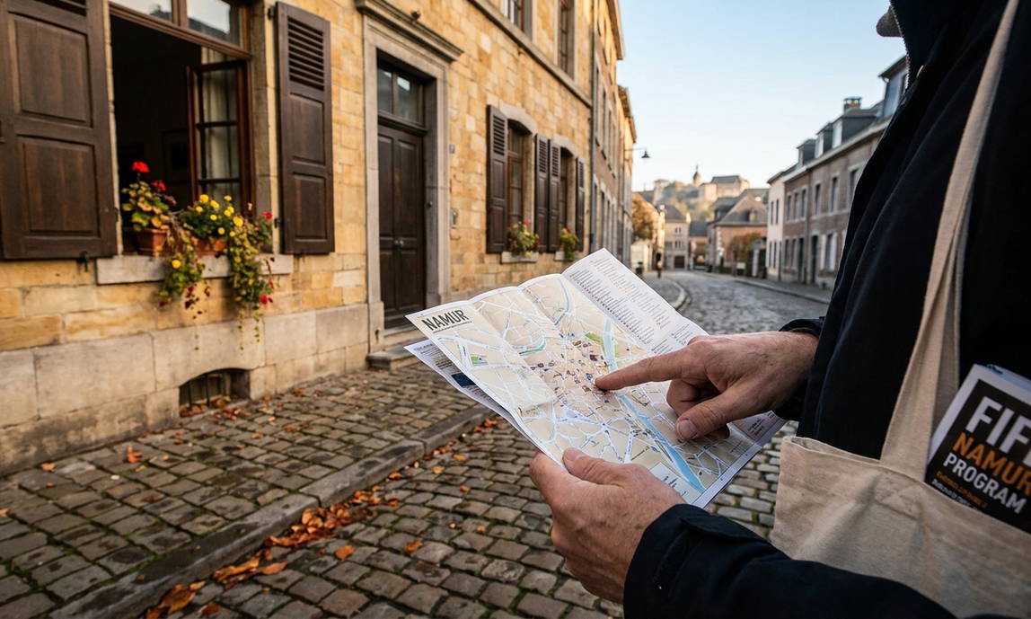 Illustration: FIFF Namur 2026: The trick to finding a homestay in the heart of the festival...