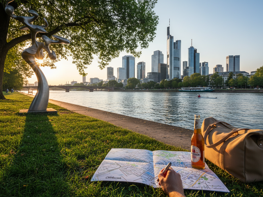 Illustration : Francfort, Capitale Mondiale du Design 2026 : Le city-break incontournable ...