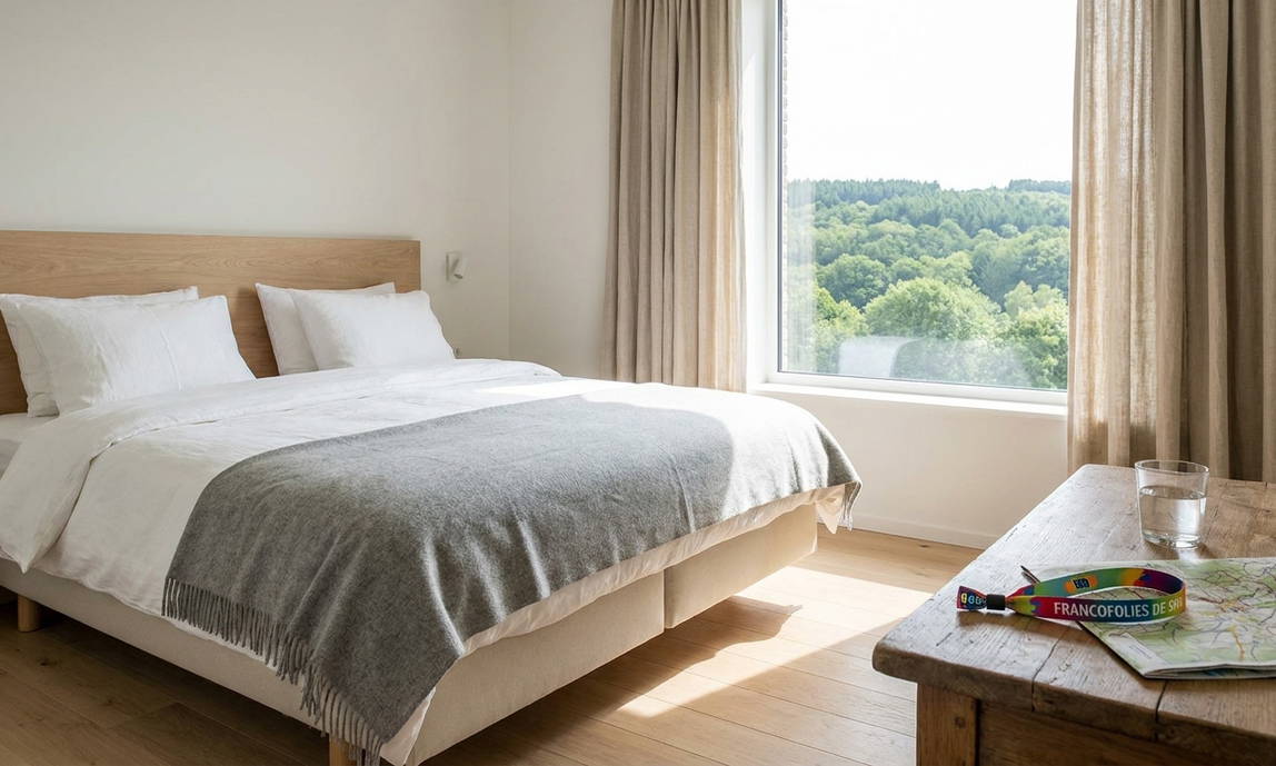Illustration : Francofolies de Spa 2026 : Réservez un homestay pour profiter du festiv...