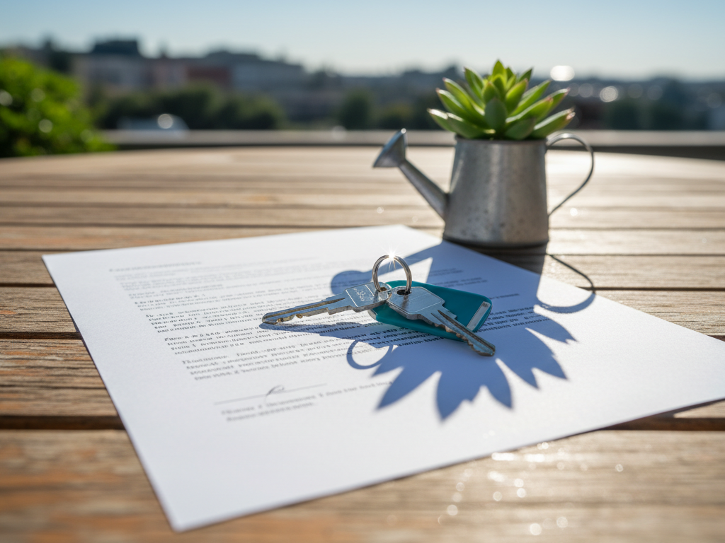 Illustration : Logement contre services : Le contrat de cohabitation, votre bouclier jurid...