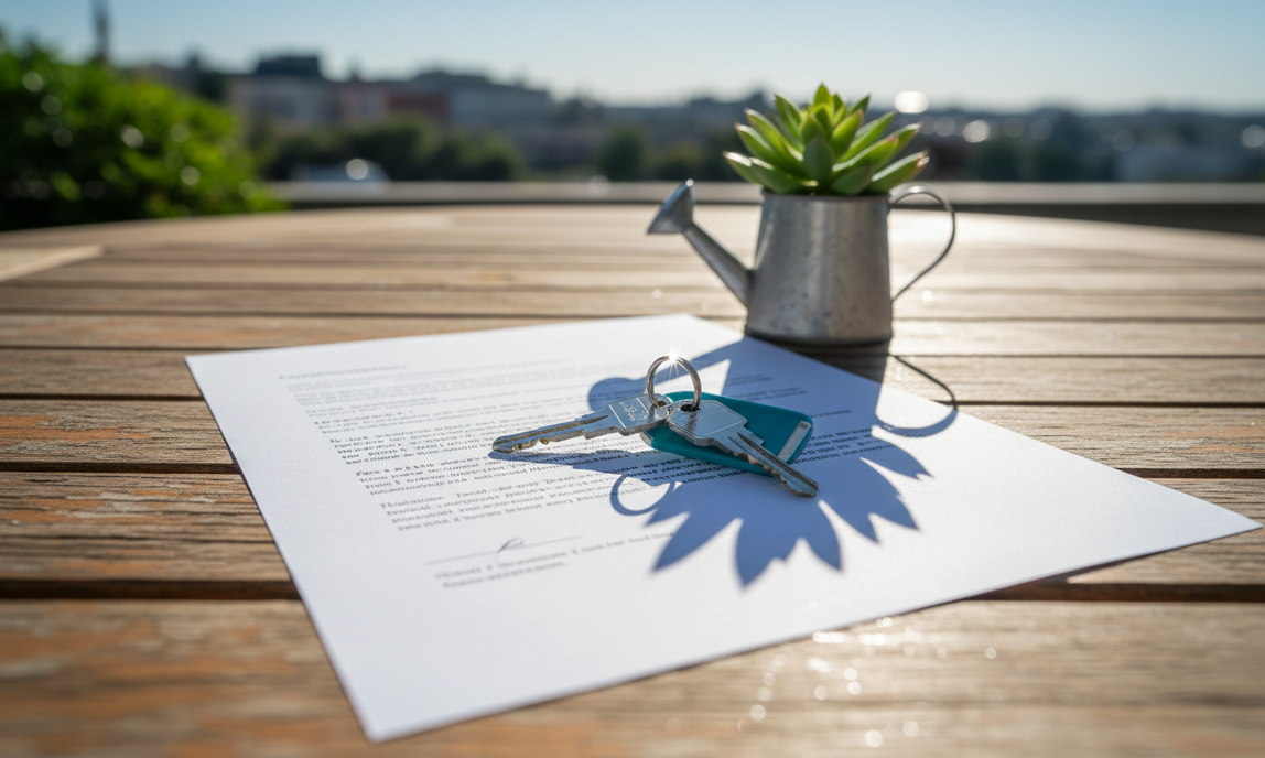 Illustration : Logement contre services : Le contrat de cohabitation, votre bouclier jurid...