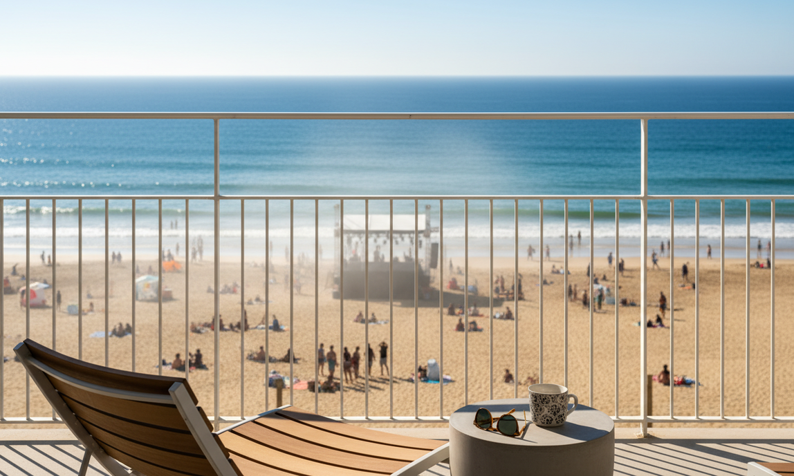Illustration : Moga Festival Caparica 2026 : Le boom locatif aux portes de Lisbonne fin ma...