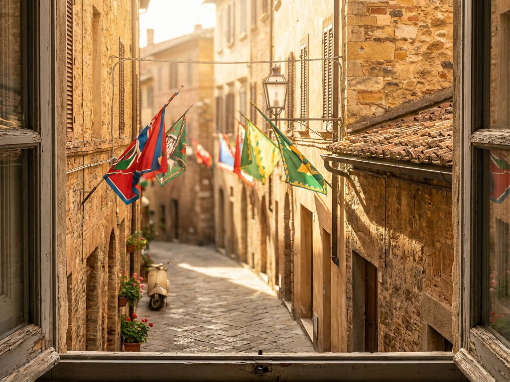 Illustration : Palio de Sienne 2026 : L'astuce pour se loger chez l'habitant et vivre l'év...