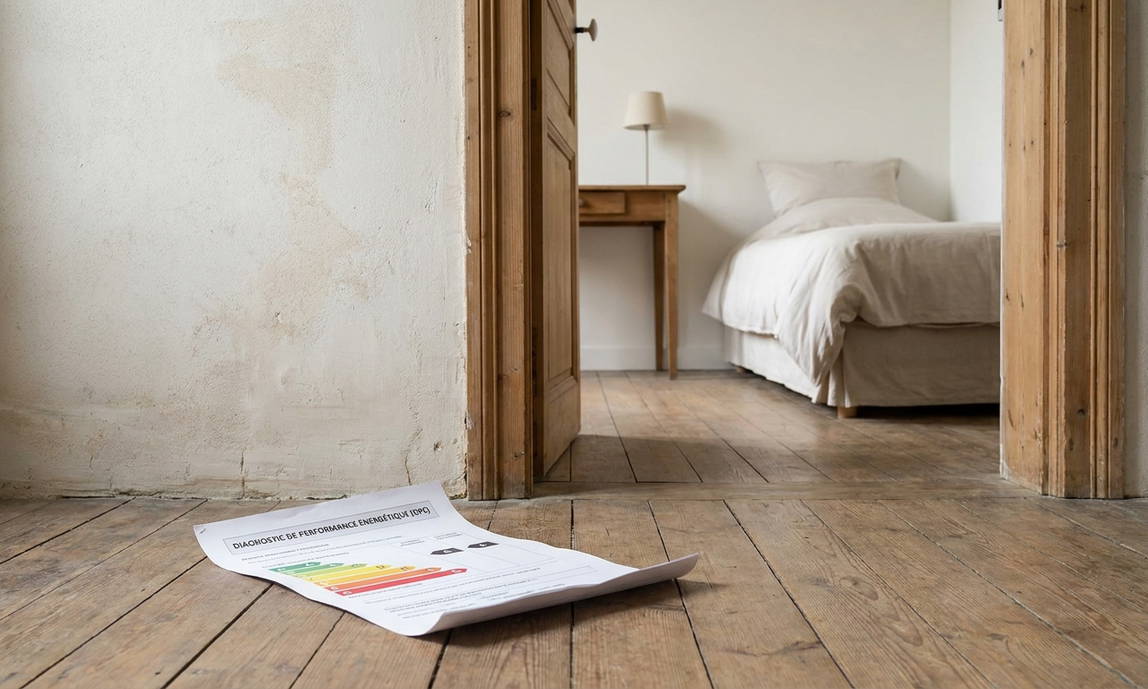 Illustration : Passoires thermiques et DPE en 2026 : La chambre chez l'habitant, une excep...