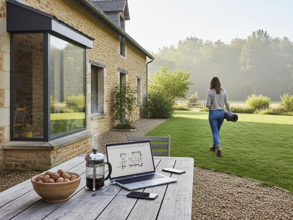 Illustration : Tendance 2026 : Le Coliving quitte les métropoles pour la campagne