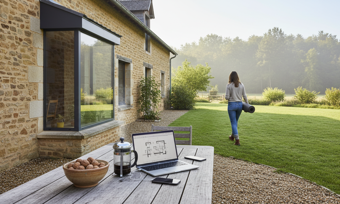 Illustration : Tendance 2026 : Le Coliving quitte les métropoles pour la campagne