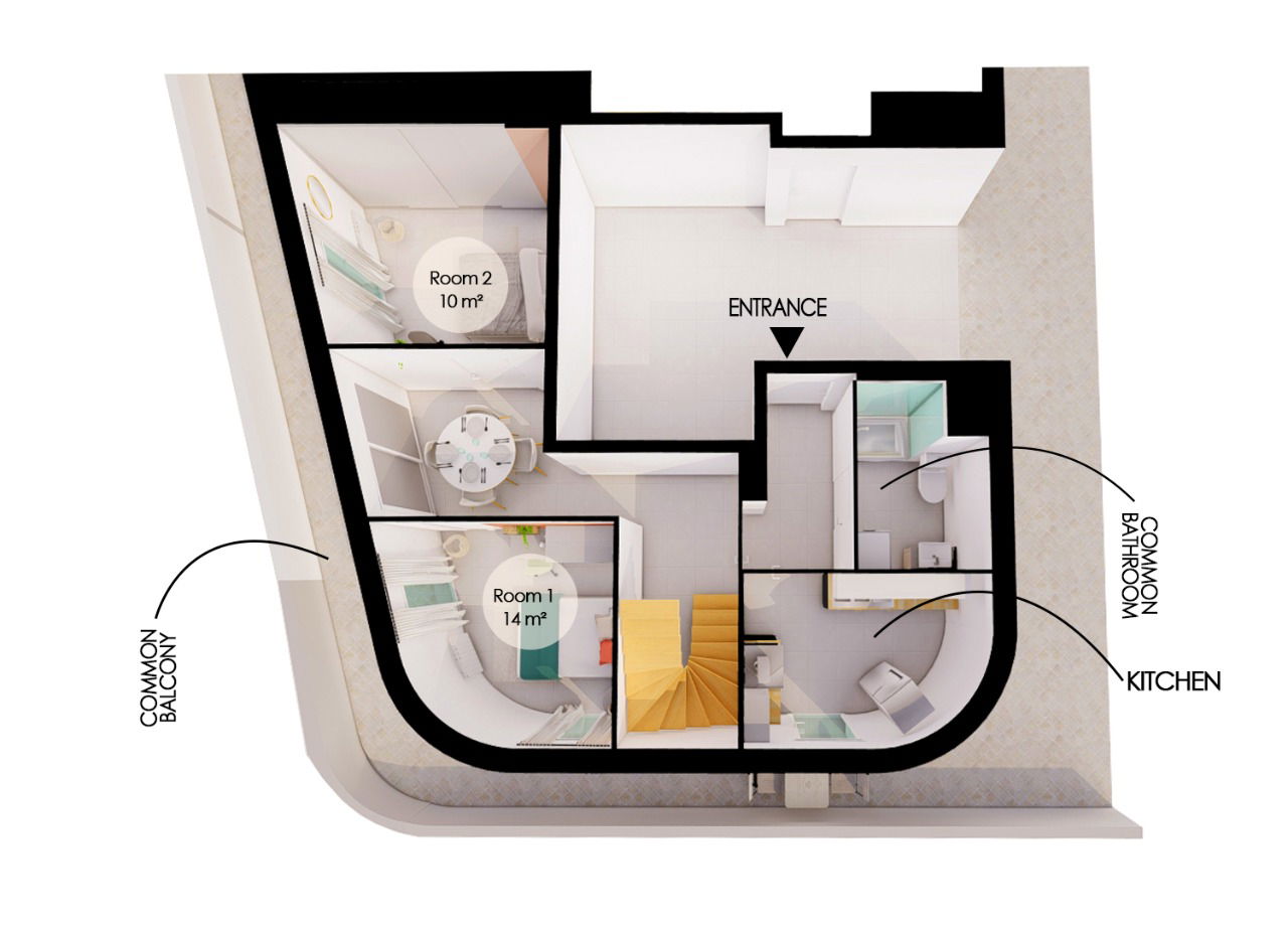 Colocation Villeurbanne 265624