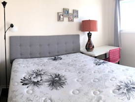 2 private, cozy fully furnished bedrooms for rent