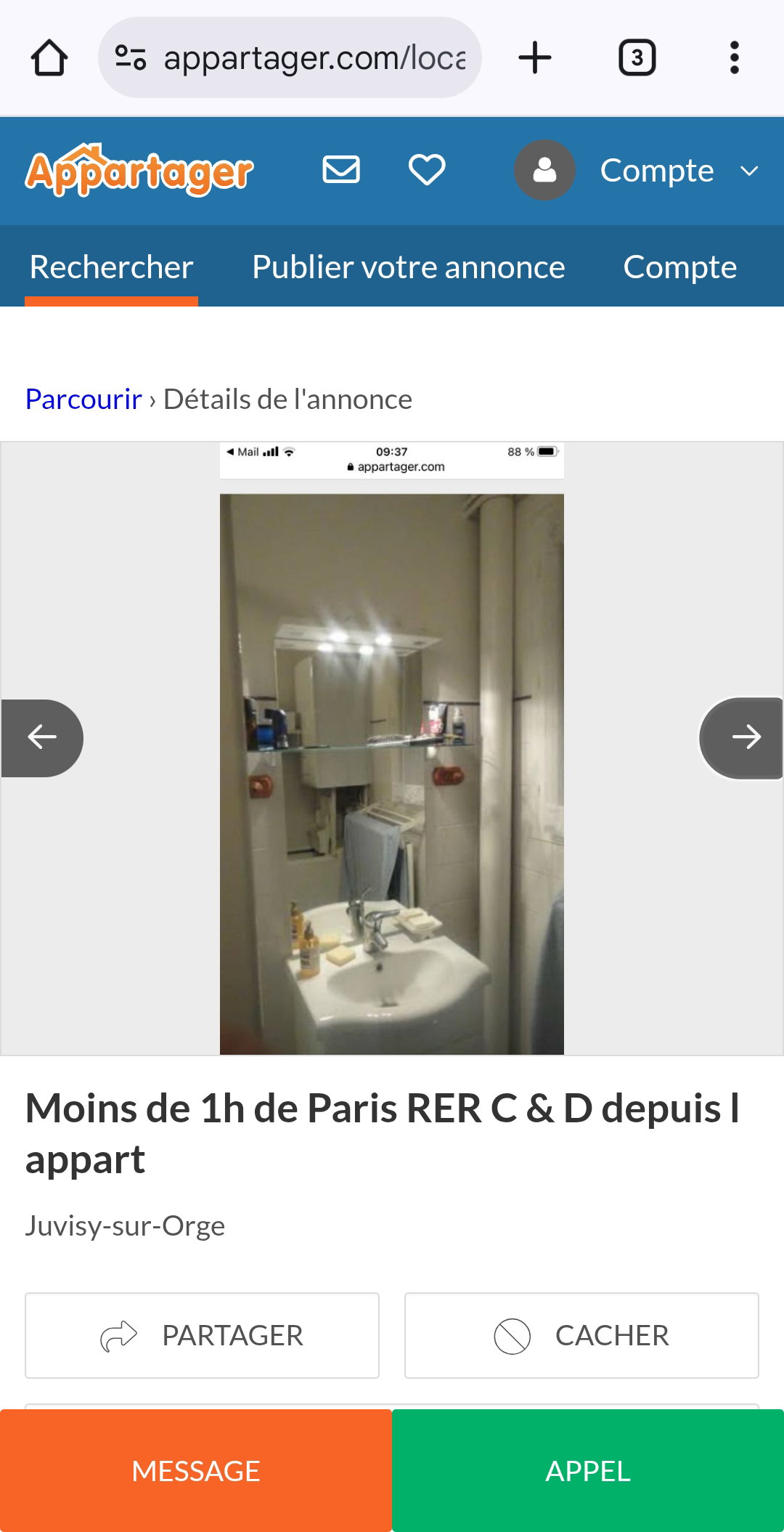 Colocation Juvisy-sur-Orge 261481