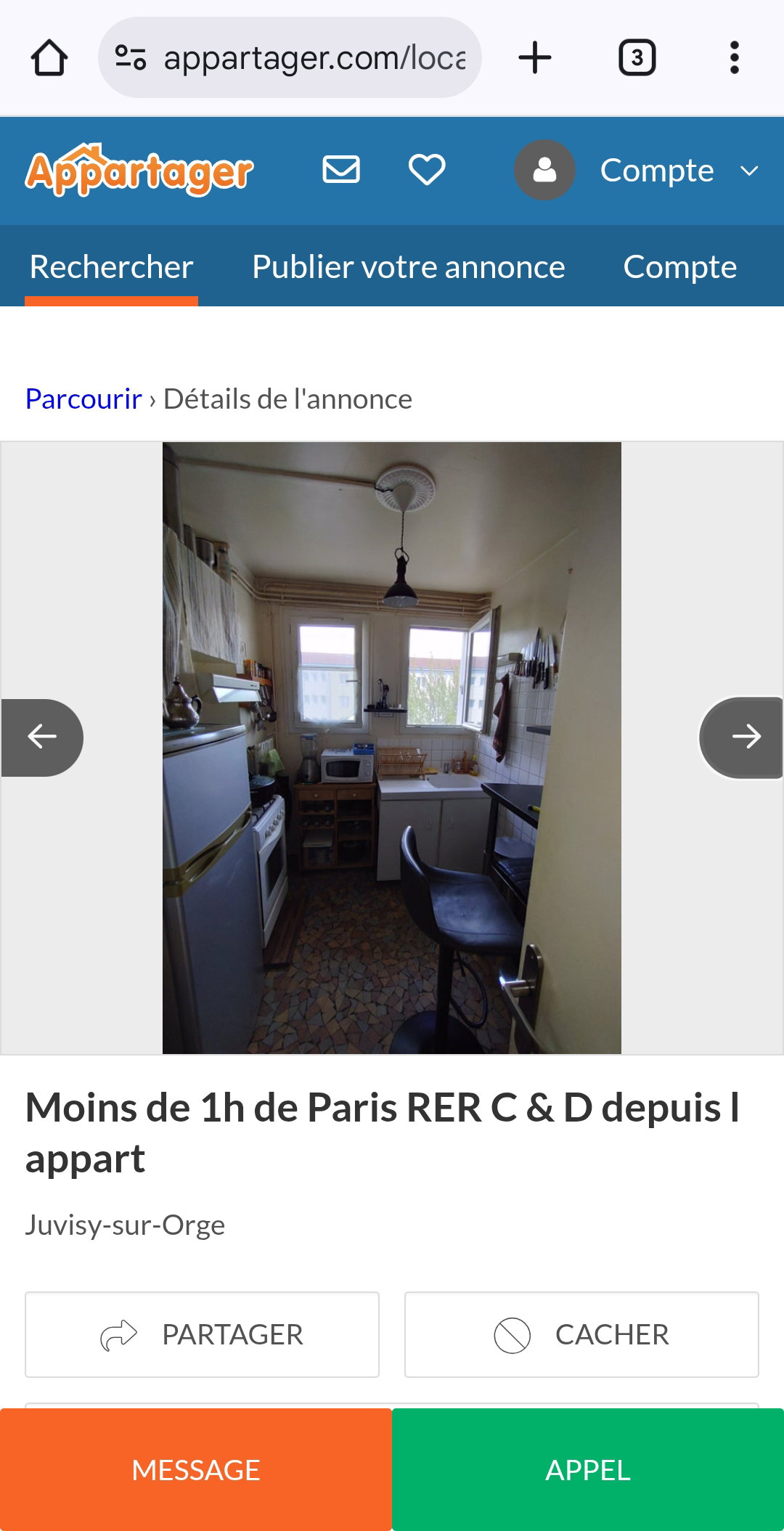 Collocazione Juvisy-sur-Orge 261481