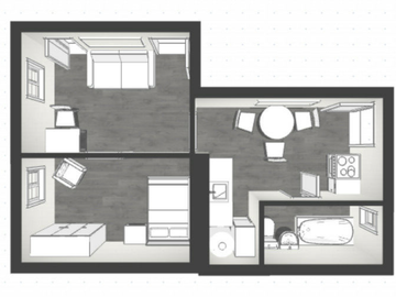 Studio Zu Vermieten Montréal 559108-1