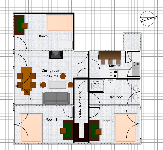 Onofhängeg Studio Jouy-en-Josas 244975