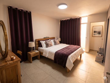 Unterkunft beim Gastgeber zur Miete in Fort-De-France - Foto 1 : Schlafzimmer-1