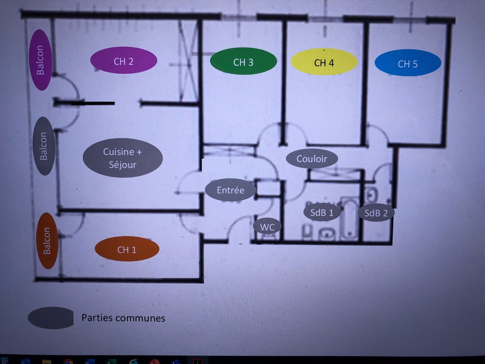 Colocation Cergy 244456