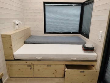 Gesamte Unterkunft zur Miete in Namur - Foto 7 : Schlafzimmer-7