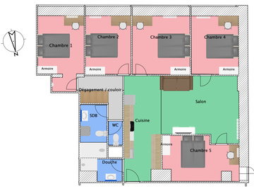 Chambre Chez L'habitant Bagnolet 358240-5