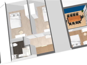 Shared Accommodation Cholet 263097-9