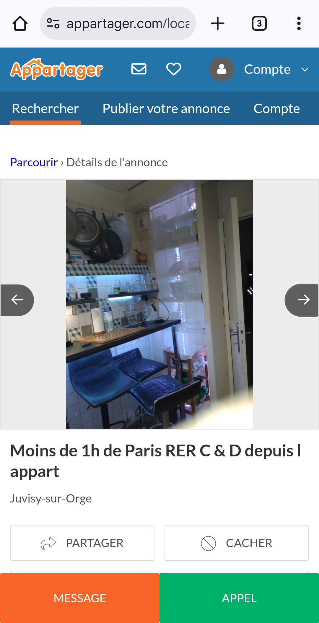 Colocación Juvisy-sur-Orge 261481