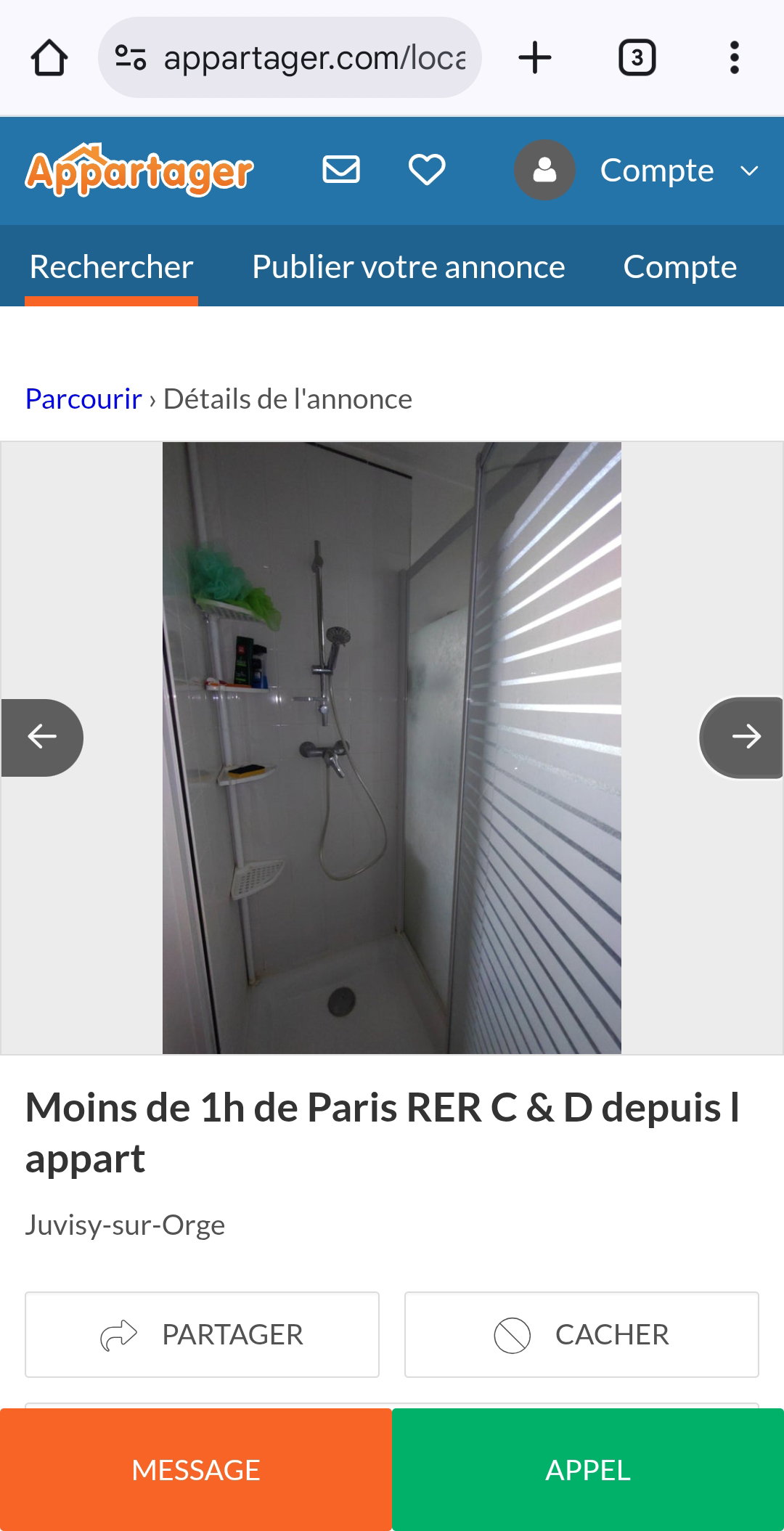 Colocación Juvisy-sur-Orge 261481