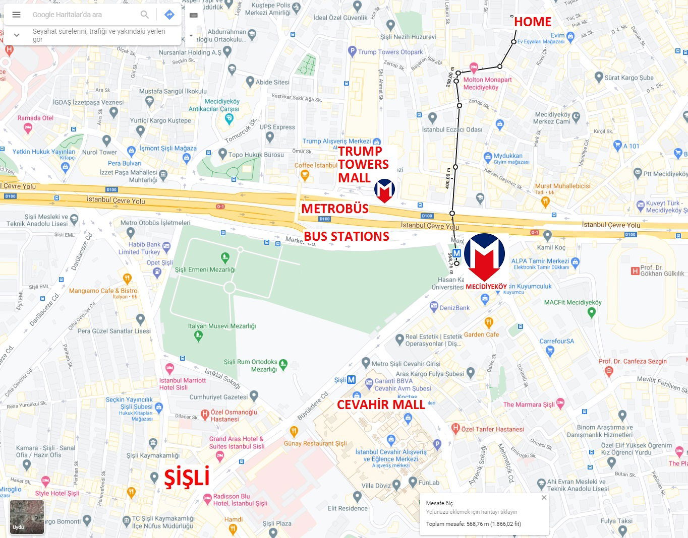 Chambre Chez L'habitant Şişli 244620