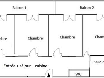 Roomlala | Acomodação compartilhada de 4 quartos totalmente equipada