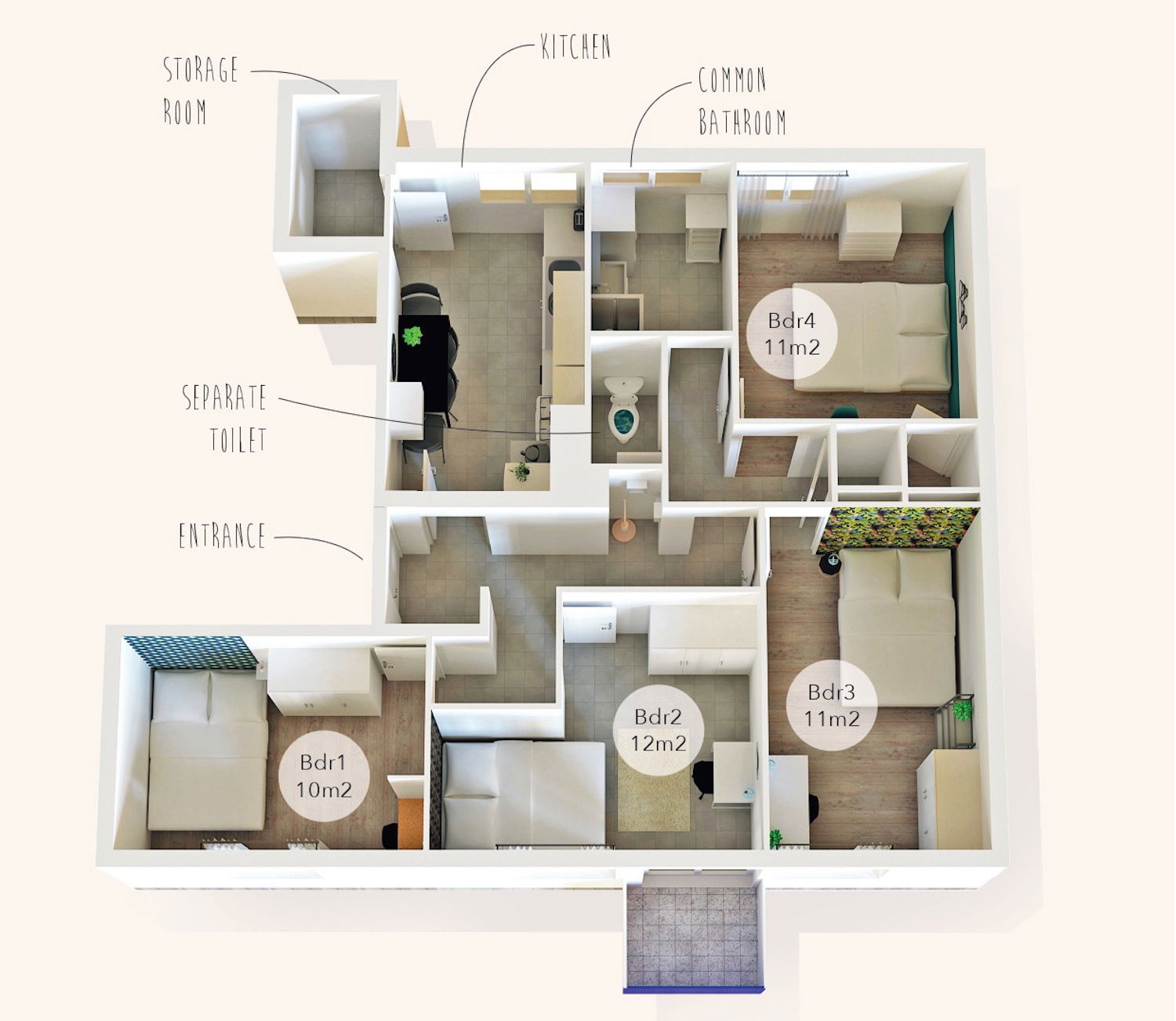 Colocación Villeurbanne 264529