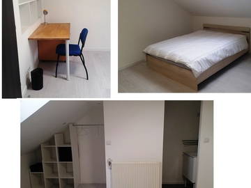 Roomlala | Amiens: Umeblowane mieszkanie współdzielone z prywatną łazienką w 