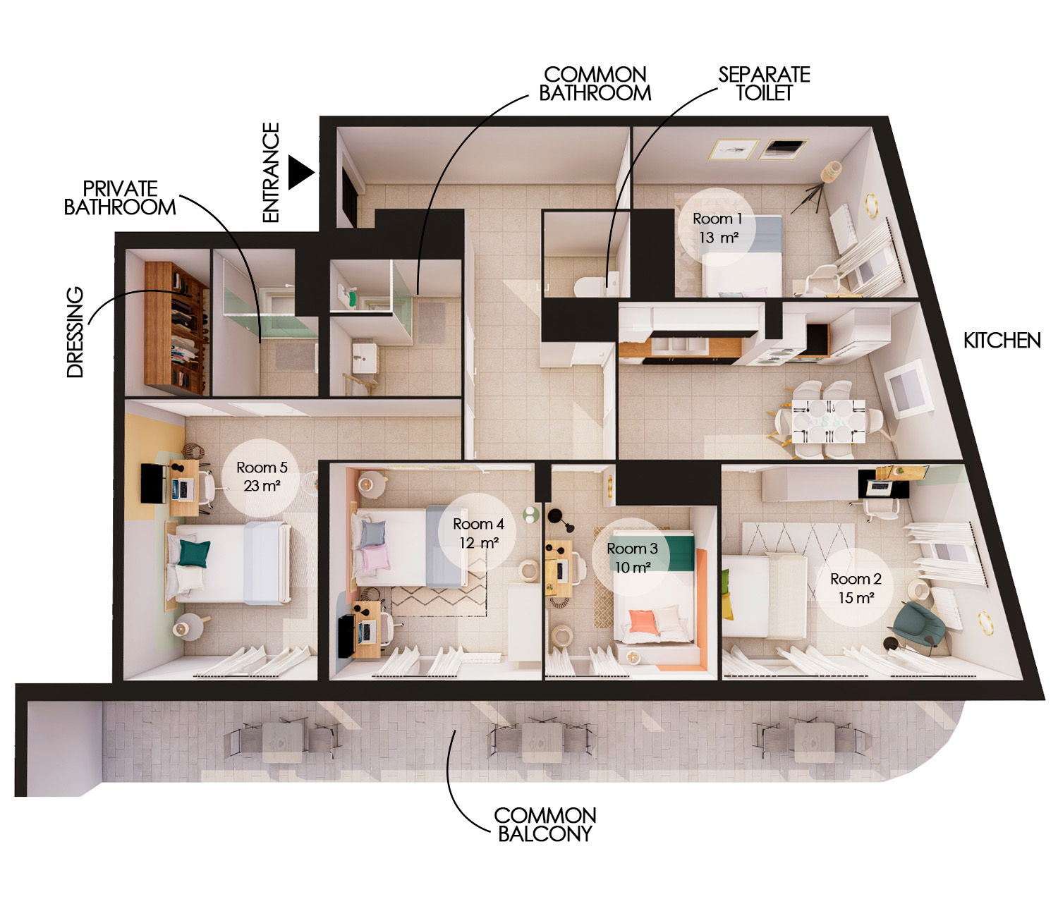 Colocación Villeurbanne 261592
