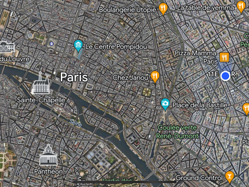 Roomlala | Apartamento 1 quarto duplo / centro de Paris
