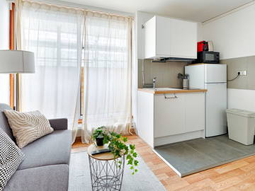 Roomlala | Apartamento amueblado en alquiler 1 habitación 19 m² en Boulogne-Billan