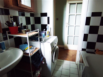 Unterkunft beim Gastgeber zur Miete in Ixelles - Foto 8: Badezimmer-8