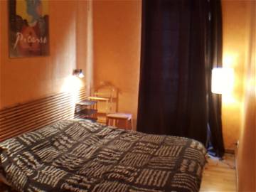 Roomlala | Appartement D'une Chambre Cosy Et Coloré Au Centre De Nice