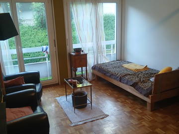 Gesamte Unterkunft zur Miete in Pully - Foto 7: Schlafzimmer-7
