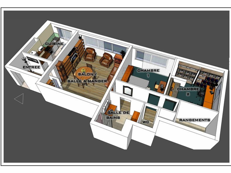 Chambre Chez L'habitant Paris 61302-2