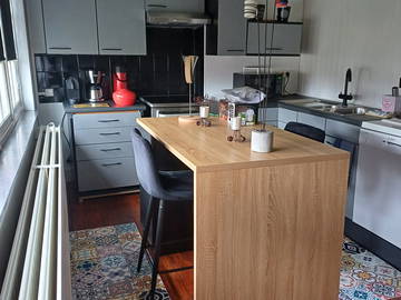 Gesamte Unterkunft zur Miete in Uccle - Foto 2 : Küche-2