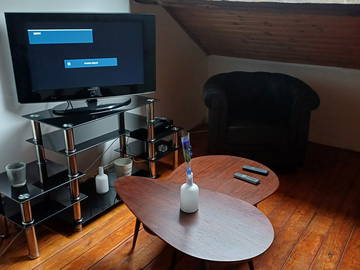 Gesamte Unterkunft zur Miete in Uccle - Foto 5 : Wohnzimmer-5
