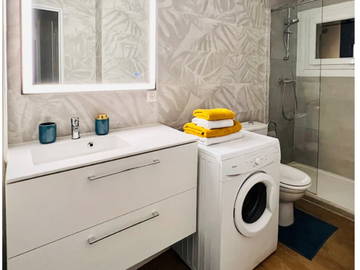 Logement entier à louer à Ambilly - photo 1 : salle de bain-1