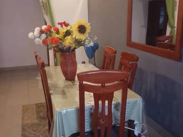 Chambre chez l'habitant à louer à Édea Ier - photo 4 : salle à manger-4