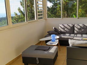 Appartement Rez-de-jardin, Vue Moorea, Piscine