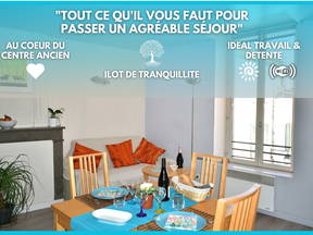 At'Home, dans le vieux Montélimar, T2 cosy, Wifi