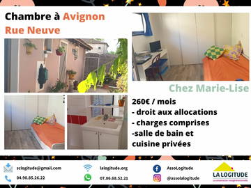 Roomlala | Avignon Room (private bathroom and kitchen)