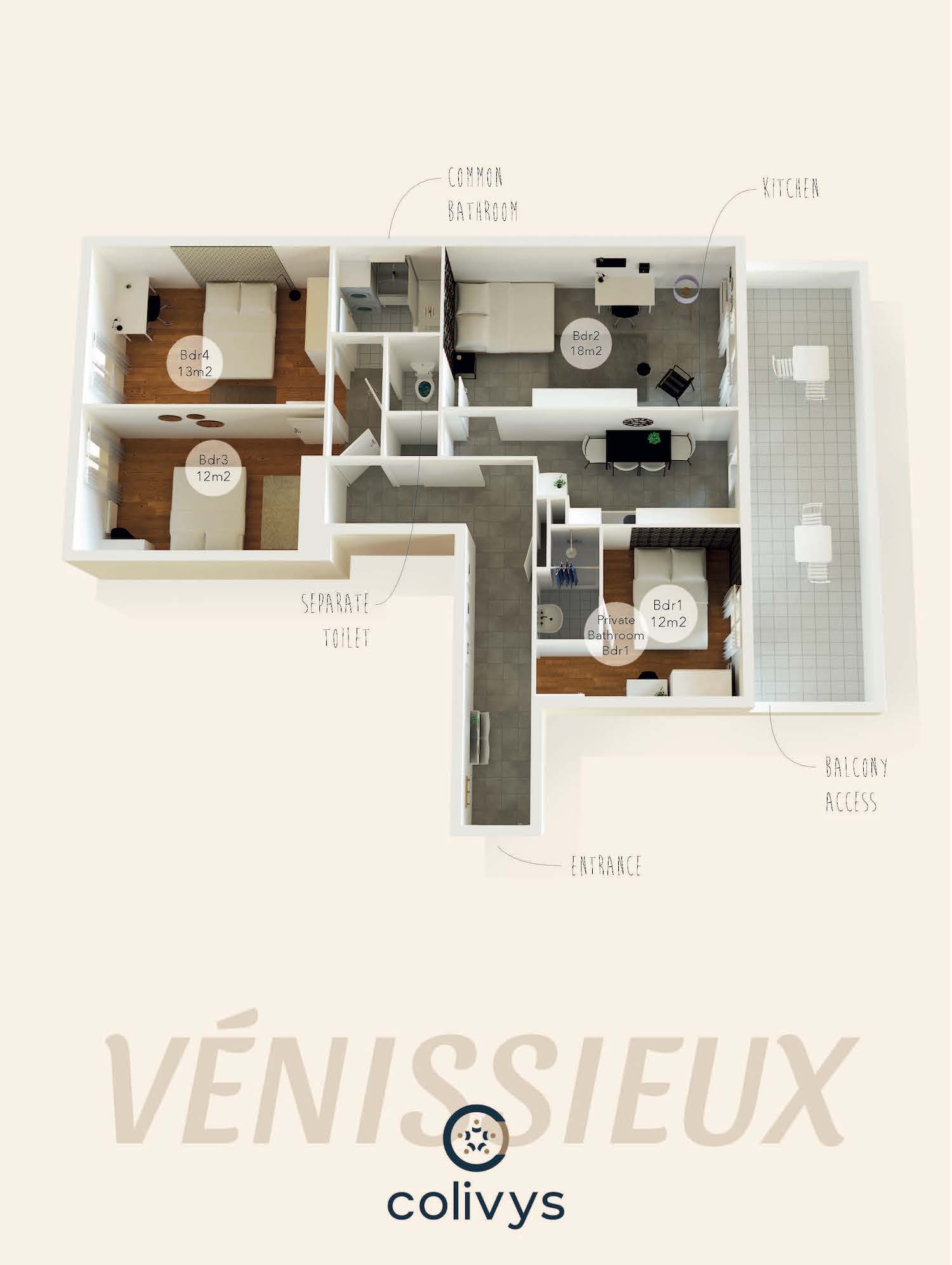 Colocation Vénissieux 265543