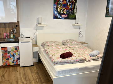 Gesamte Unterkunft zur Miete in La Neuveville - Foto 3 : Schlafzimmer-3