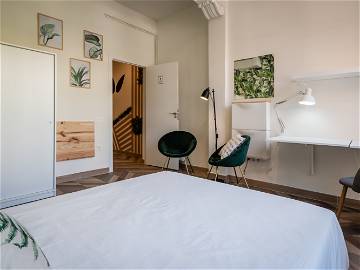 Roomlala | Belle Chambre Double Au Coeur De L'Eixample! RH10A-R1